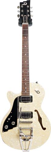 Duesenberg Starplayer TV Creamy Pearl Left Handed (Pre-Owned) #38882 Duesenberg Starplayer TV Creamy Pearl Left Handed (Pre-Owned) #38882