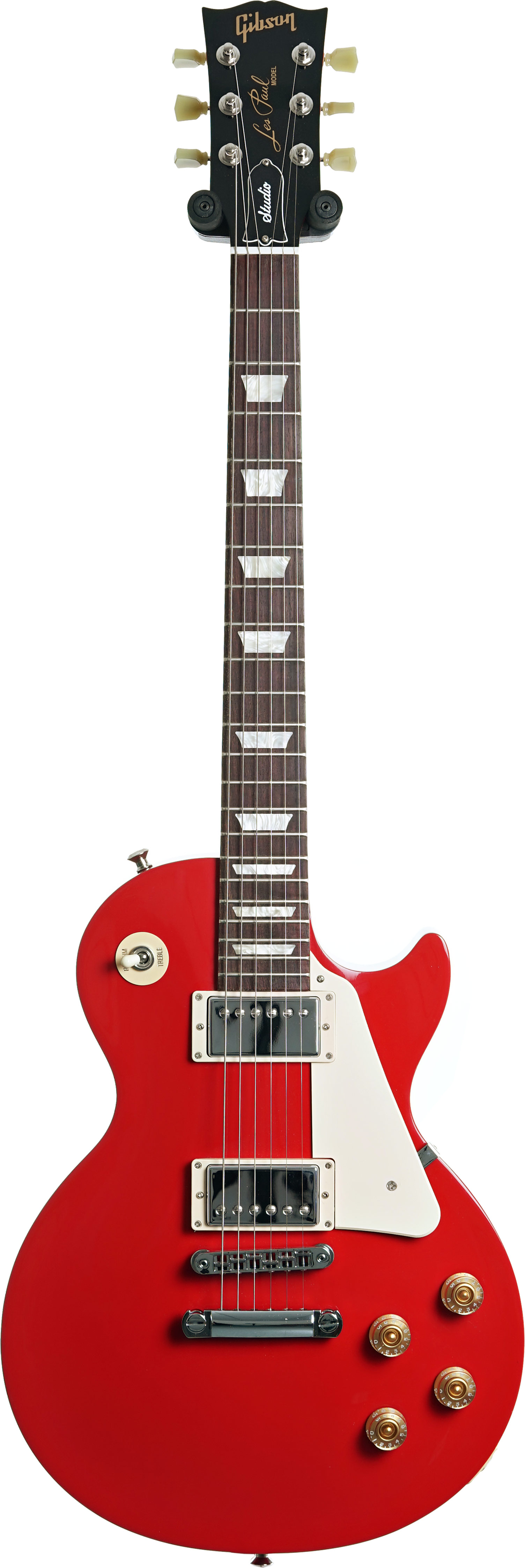 Gibson 2016 Les Paul Studio T Red Rocker Chrome Hardware (Pre