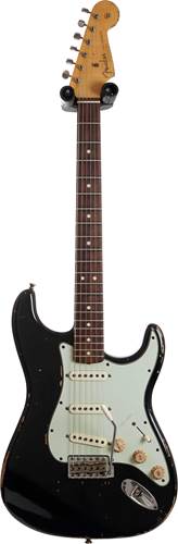 Fender Custom Shop 2014 1963 Stratocaster Relic Black Master Built by Jason Smith (Pre-Owned) #R78475 Fender Custom Shop 2014 1963 Stratocaster Relic Black Master Built by Jason Smith (Pre-Owned) #R78475