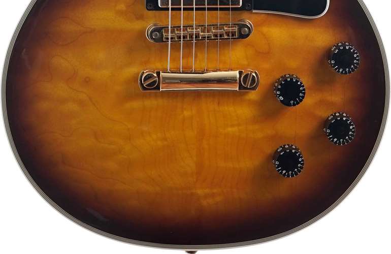 Gibson Custom Shop 2018 Les Paul Custom Quilt Faded Tobacco (Pre-Owned) #CS800619 Gibson Custom Shop 2018 Les Paul Custom Quilt Faded Tobacco (Pre-Owned) #CS800619