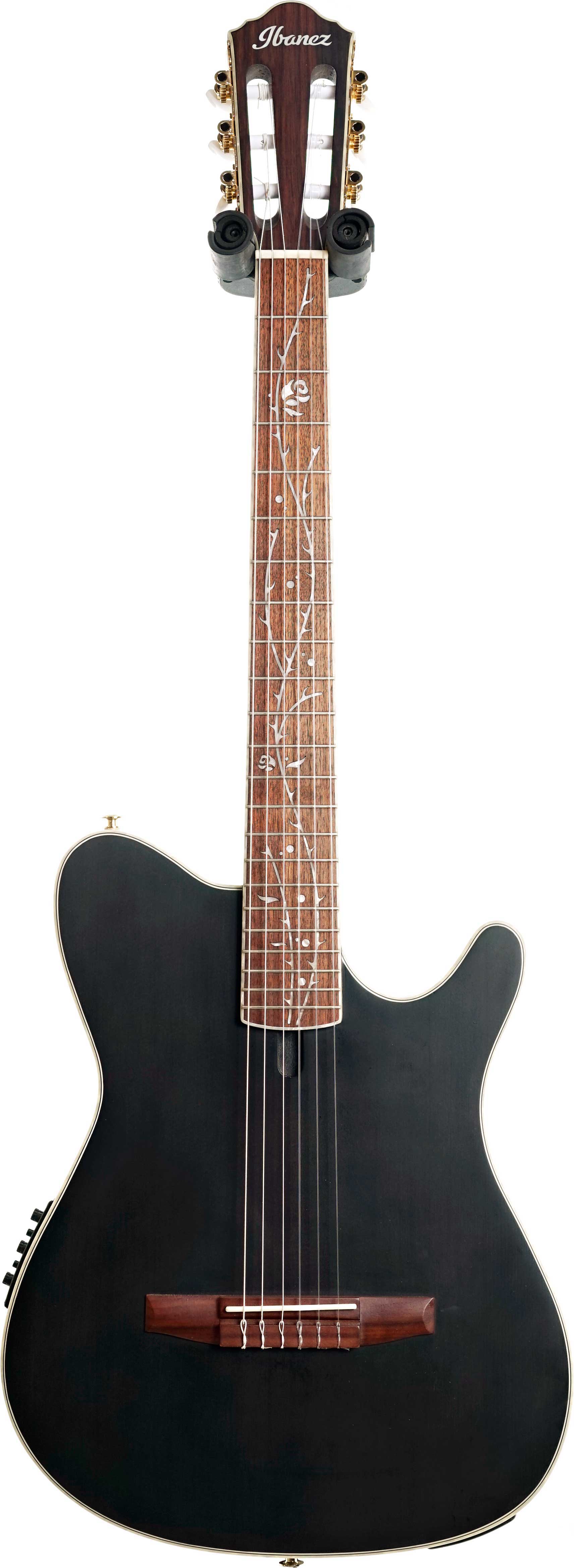 Ibanez TOD10N Tim Henson Tree Of Death Transparent Black Flat (Pre-Owned) #5B01PW230600010