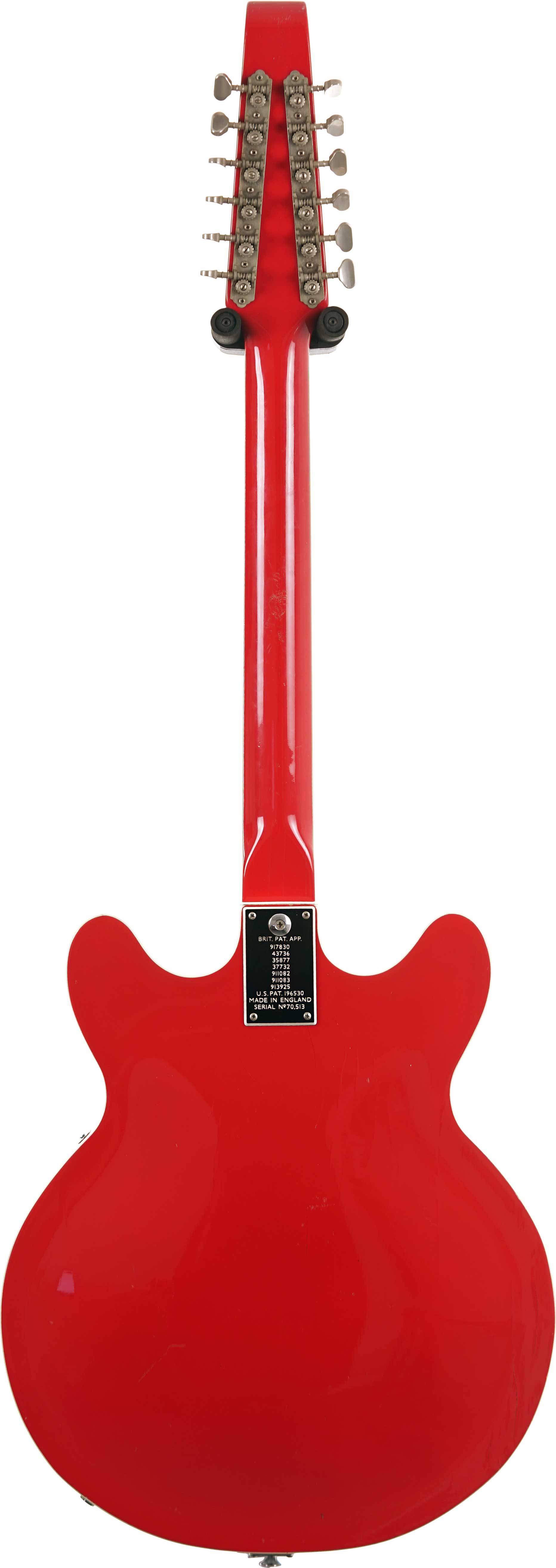 Baldwin 1960s/70s 712 12 String Electric Red (Pre-Owned) #70.513