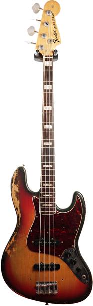 Fender 1969 Jazz Bass Three Tone Sunburst (Pre-Owned) #254746