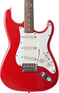 Squier 1991 Stratocaster Made in Korea Fiesta Red Rosewood Fingerboard (Pre-Owned) #E1015333