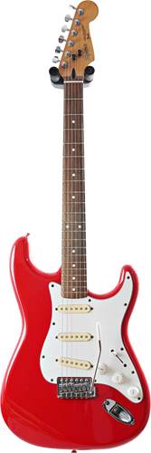 Squier 1991 Stratocaster Made in Korea Fiesta Red Rosewood Fingerboard (Pre-Owned) #E1015333 Squier 1991 Stratocaster Made in Korea Fiesta Red Rosewood Fingerboard (Pre-Owned) #E1015333