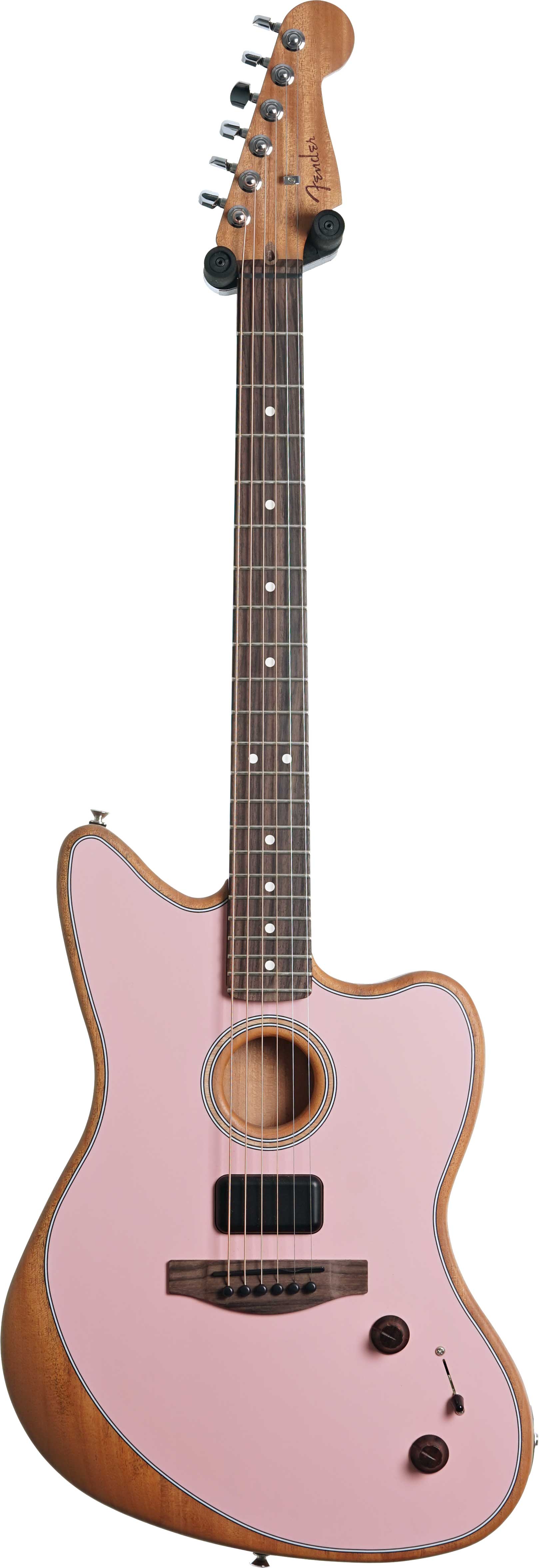 Fender 2023 Acoustasonic Player Jazzmaster Shell Pink (Pre-Owned) #MXA2300015