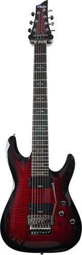 Schecter 2018 Demon-7 Crimson Red Burst (Pre-Owned) #IW20122117 Schecter 2018 Demon-7 Crimson Red Burst (Pre-Owned) #IW20122117