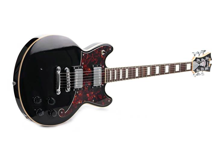 D'Angelico 2018 Premier Brighton Black (Pre-Owned) #KP188023 D'Angelico 2018 Premier Brighton Black (Pre-Owned) #KP188023