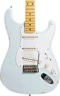 Fender Custom Shop 2016 Limited Edition 1956 Stratocaster Relic Faded Sonic Blue (Pre-Owned) #CZ529471