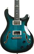 PRS SE 2022 Hollowbody II Piezo Peacock Blue Smokeburst (Pre-Owned) #CTCF22655