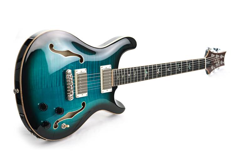 PRS SE 2022 Hollowbody II Piezo Peacock Blue Smokeburst (Pre-Owned) #CTCF22655 PRS SE 2022 Hollowbody II Piezo Peacock Blue Smokeburst (Pre-Owned) #CTCF22655