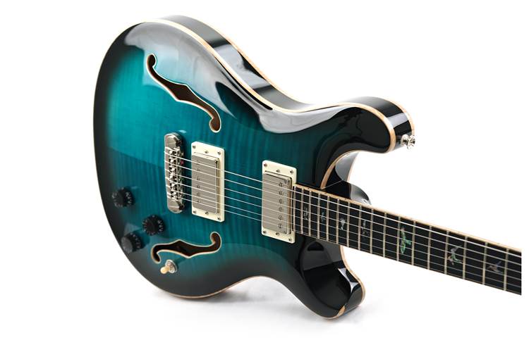 PRS SE 2022 Hollowbody II Piezo Peacock Blue Smokeburst (Pre-Owned) #CTCF22655 PRS SE 2022 Hollowbody II Piezo Peacock Blue Smokeburst (Pre-Owned) #CTCF22655