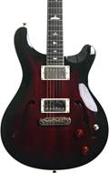 PRS SE 2023 Hollowbody Standard Fire Red Burst (Pre-Owned) #CTCG01204