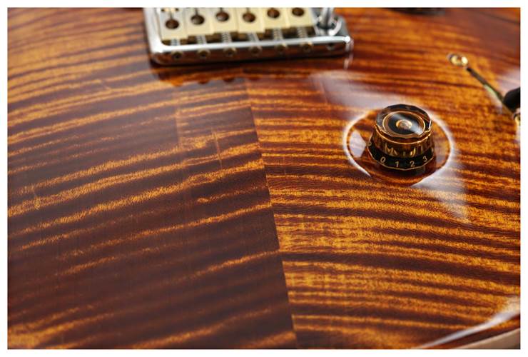 PRS 2018 Wood Library Custom 24 10 Top Yellow Tiger (Pre-Owned) #18250167 PRS 2018 Wood Library Custom 24 10 Top Yellow Tiger (Pre-Owned) #18250167