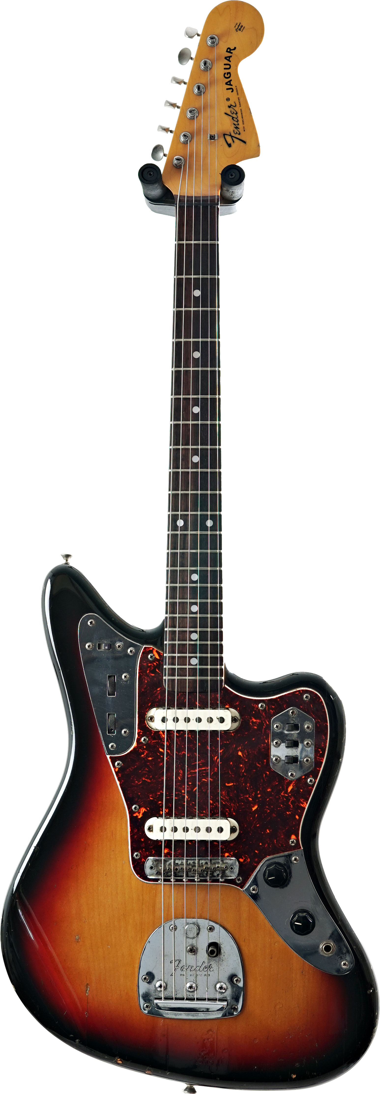Fender 1984-87 Jaguar 3 Tone Sunburst Made In Japan (Pre-Owned