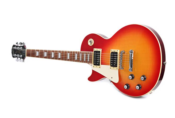 Epiphone 2002 Les Paul Standard Heritage Cherry Sunburst Left Handed (Pre-Owned) #S020613657 Epiphone 2002 Les Paul Standard Heritage Cherry Sunburst Left Handed (Pre-Owned) #S020613657