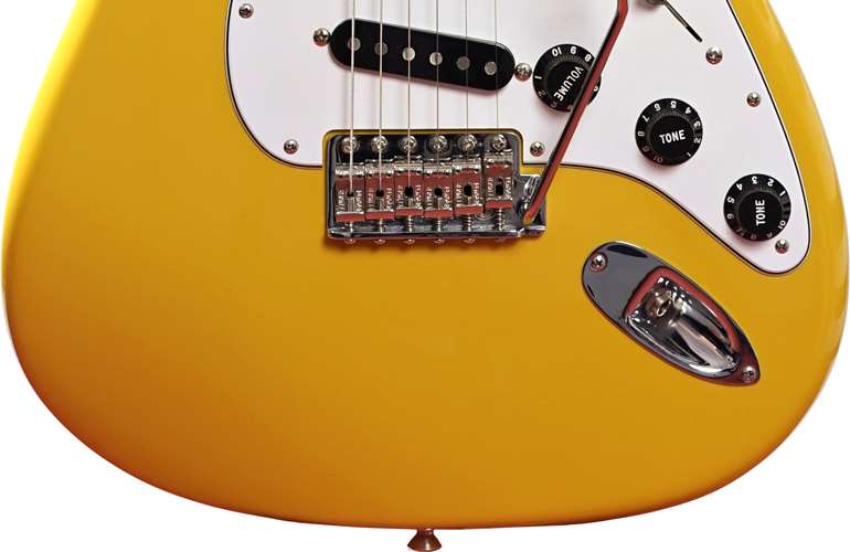 Fender Custom Shop 2008 '69 Stratocaster Monaco Yellow NOS Maple Fingerboard (Pre-Owned) #R38364 Fender Custom Shop 2008 '69 Stratocaster Monaco Yellow NOS Maple Fingerboard (Pre-Owned) #R38364