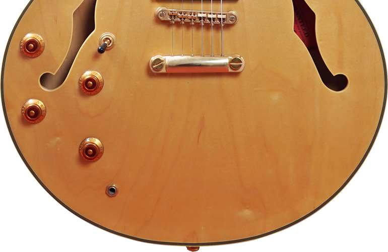 Epiphone 2002 Sheraton Natural Left Handed (Pre-Owned) #S020401026 Epiphone 2002 Sheraton Natural Left Handed (Pre-Owned) #S020401026