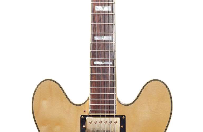 Epiphone 2002 Sheraton Natural Left Handed (Pre-Owned) #S020401026 Epiphone 2002 Sheraton Natural Left Handed (Pre-Owned) #S020401026