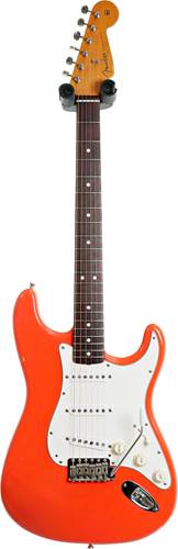 Fender 1995 Vintage Series 1962 Stratocaster Fiesta Red Rosewood Fingerboard (Pre-Owned) #V082554 Fender 1995 Vintage Series 1962 Stratocaster Fiesta Red Rosewood Fingerboard (Pre-Owned) #V082554