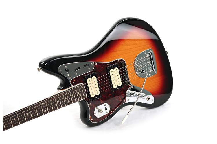 Fender 2022 Kurt Cobain Jaguar Left Handed Rosewood Fingerboard 3 Colour Sunburst NOS (Pre-Owned) #MX22220310 Fender 2022 Kurt Cobain Jaguar Left Handed Rosewood Fingerboard 3 Colour Sunburst NOS (Pre-Owned) #MX22220310