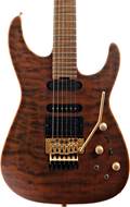 Jackson USA Signature Phil Collen PC1 Satin Stain Caramelized Flame Maple Fingerboard Satin Transparent Amber (Pre-Owned)