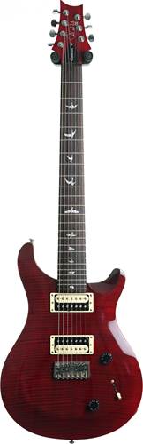 PRS 2017 SE Custom 24 7-String Black Cherry (Pre-Owned) #R22436 PRS 2017 SE Custom 24 7-String Black Cherry (Pre-Owned) #R22436