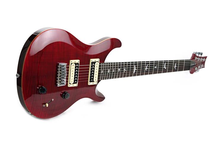 PRS 2017 SE Custom 24 7-String Black Cherry (Pre-Owned) #R22436 PRS 2017 SE Custom 24 7-String Black Cherry (Pre-Owned) #R22436