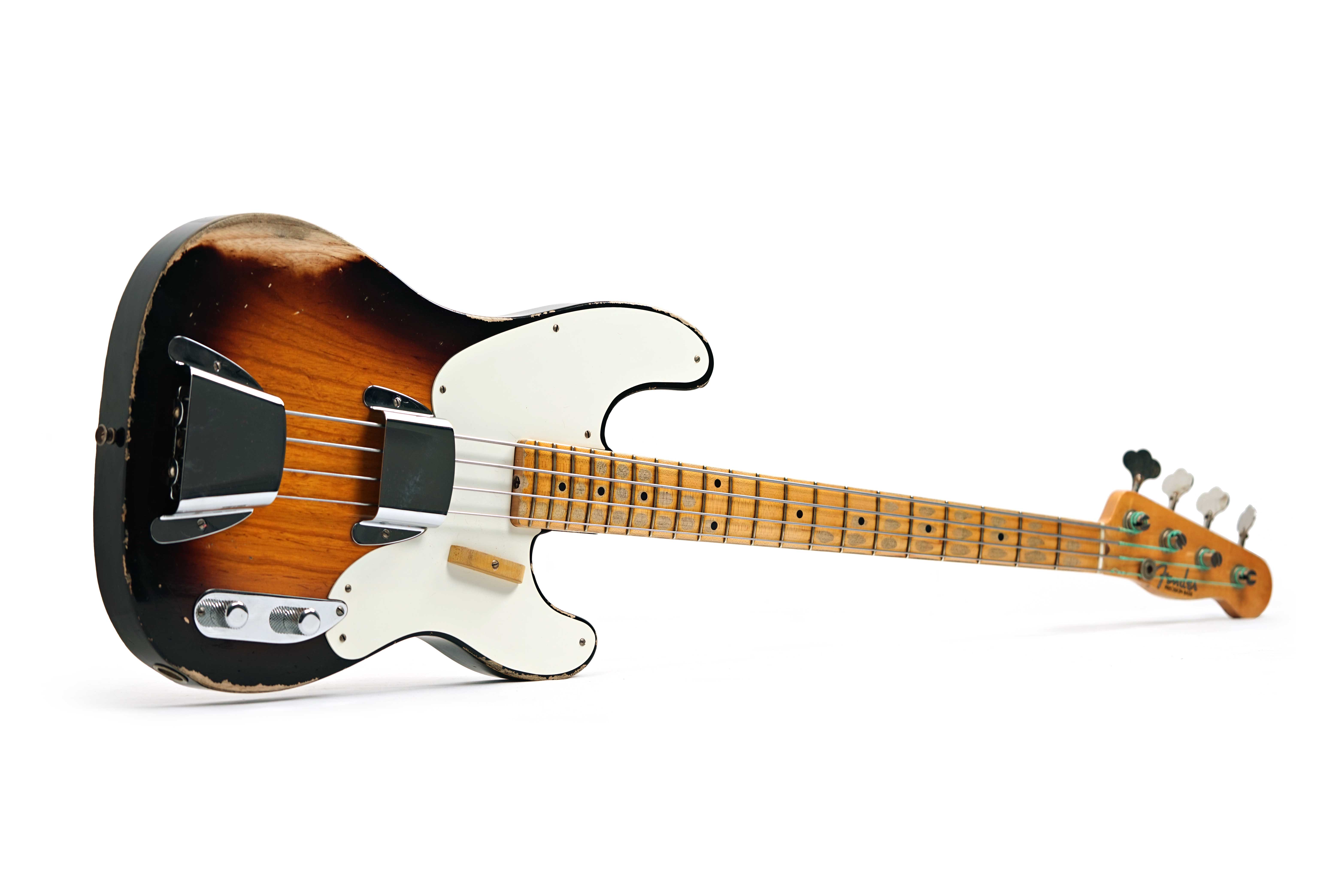 Fender Custom Shop Limited Edition 51 Precision Bass Heavy Relic 2 Tone Sunburst (Pre-Owned) #3602