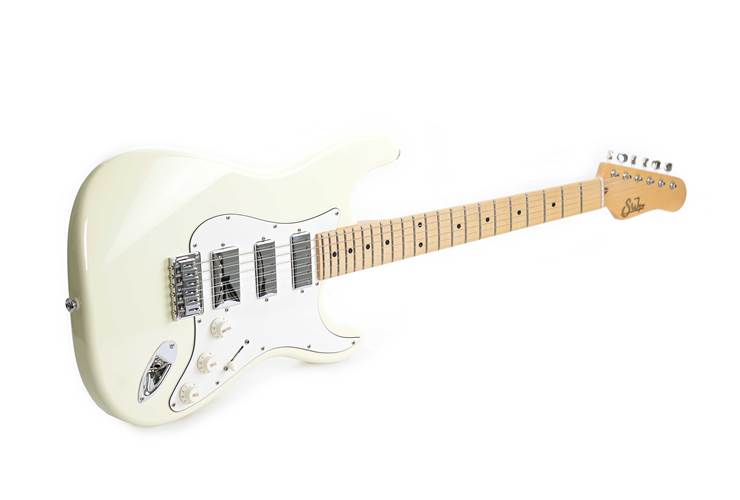 Suhr Classic S Olympic White Hardtail Custom (Pre-Owned) #14874 Suhr Classic S Olympic White Hardtail Custom (Pre-Owned) #14874