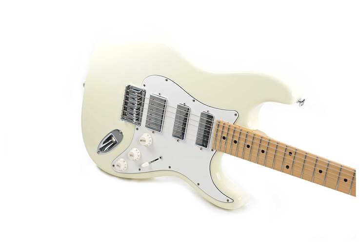 Suhr Classic S Olympic White Hardtail Custom (Pre-Owned) #14874 Suhr Classic S Olympic White Hardtail Custom (Pre-Owned) #14874