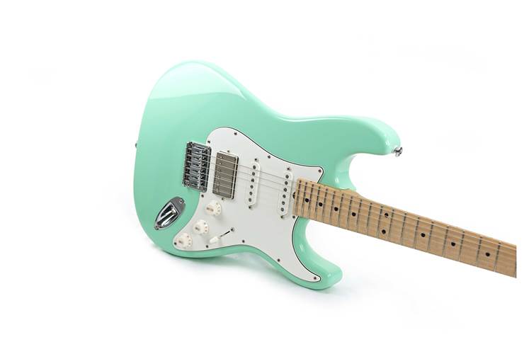 Suhr Classic S Surf Green Hardtail Custom (Pre-Owned) #19460 Suhr Classic S Surf Green Hardtail Custom (Pre-Owned) #19460