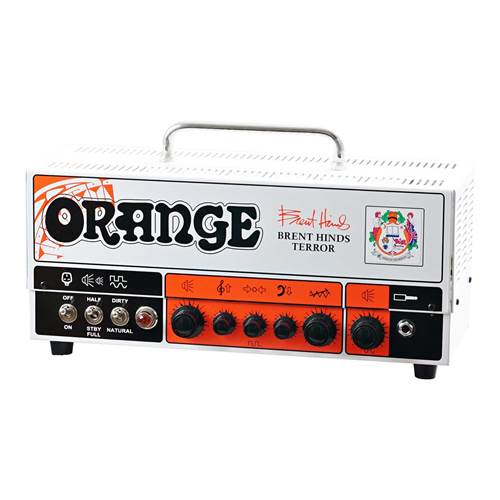 Orange Brent Hinds Terror Valve Amp Head (Pre-Owned) #00098-1117 Orange Brent Hinds Terror Valve Amp Head (Pre-Owned) #00098-1117