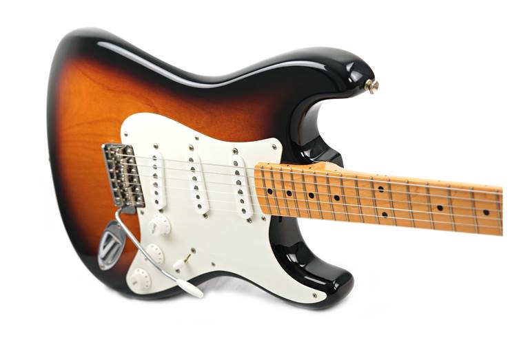 Fender 2018 American Original 50s Stratocaster 2 Tone Sunburst (Pre-Owned) #V1860041 Fender 2018 American Original 50s Stratocaster 2 Tone Sunburst (Pre-Owned) #V1860041