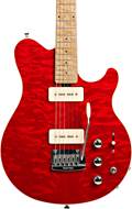 Music Man 1999 Axis Supersport P90 Piezo Trans Red Maple Fingerboard (Pre-Owned) #G08263