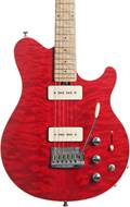 Music Man 1999 Axis Supersport P90 Piezo Trans Red Maple Fingerboard (Pre-Owned) #G08263