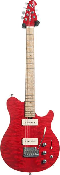 Music Man 1999 Axis Supersport P90 Piezo Trans Red Maple Fingerboard (Pre-Owned) #G08263
