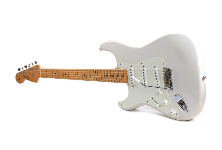 Fender 2019 American Original 50s Stratocaster White Blonde Left Handed (Pre-Owned) #V1968025 Fender 2019 American Original 50s Stratocaster White Blonde Left Handed (Pre-Owned) #V1968025