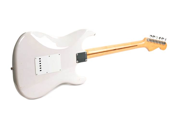 Fender 2019 American Original 50s Stratocaster White Blonde Left Handed (Pre-Owned) #V1968025 Fender 2019 American Original 50s Stratocaster White Blonde Left Handed (Pre-Owned) #V1968025