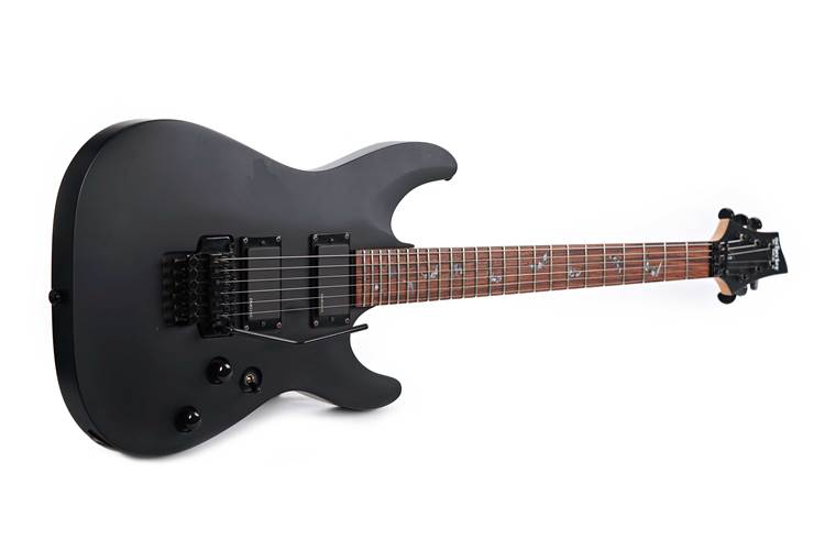 Schecter 2008 Damien FR Satin Black (Pre-Owned) #SJ080601365 Schecter 2008 Damien FR Satin Black (Pre-Owned) #SJ080601365