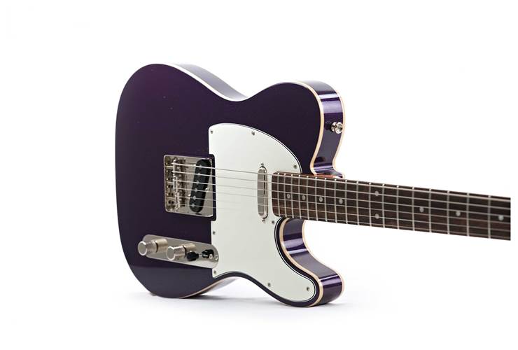 Squier 2023 FSR Classic Vibe Baritone Custom Telecaster Purple Sparkle (Pre-Owned) #ISSA23001220 Squier 2023 FSR Classic Vibe Baritone Custom Telecaster Purple Sparkle (Pre-Owned) #ISSA23001220