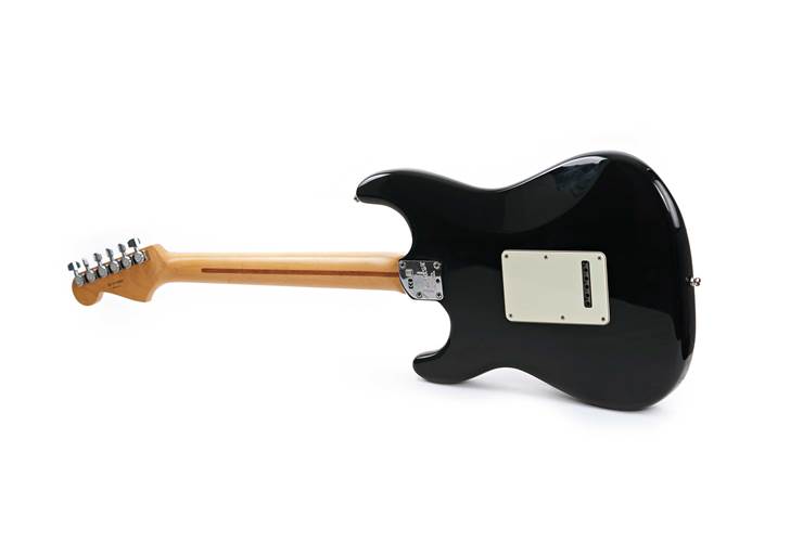 Fender 2015 American Deluxe Stratocaster HSS Shawbucker Rosewood Fingerboard Black (Pre-Owned) #US15029451 Fender 2015 American Deluxe Stratocaster HSS Shawbucker Rosewood Fingerboard Black (Pre-Owned) #US15029451