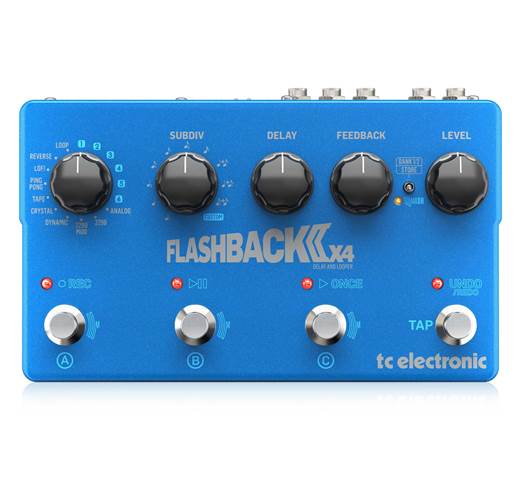 TC Electronic Flashback 2 X4 Delay and Looper (Pre-Owned) TC Electronic Flashback 2 X4 Delay and Looper (Pre-Owned)