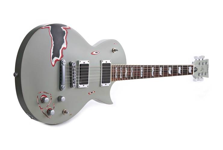 ESP LTD Truckster Aged Primer Grey (Pre-Owned) #W0506630 ESP LTD Truckster Aged Primer Grey (Pre-Owned) #W0506630