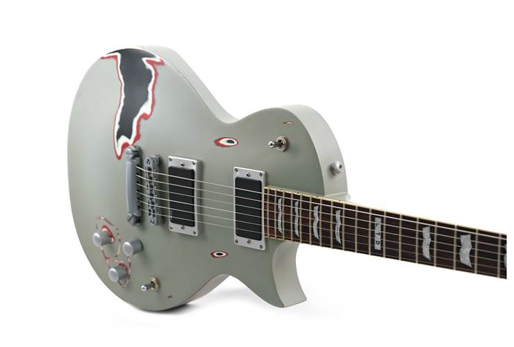 ESP LTD Truckster Aged Primer Grey (Pre-Owned) #W0506630 ESP LTD Truckster Aged Primer Grey (Pre-Owned) #W0506630