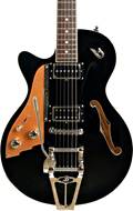 Duesenberg Starplayer TV Black Left Handed (Pre-Owned) #242596
