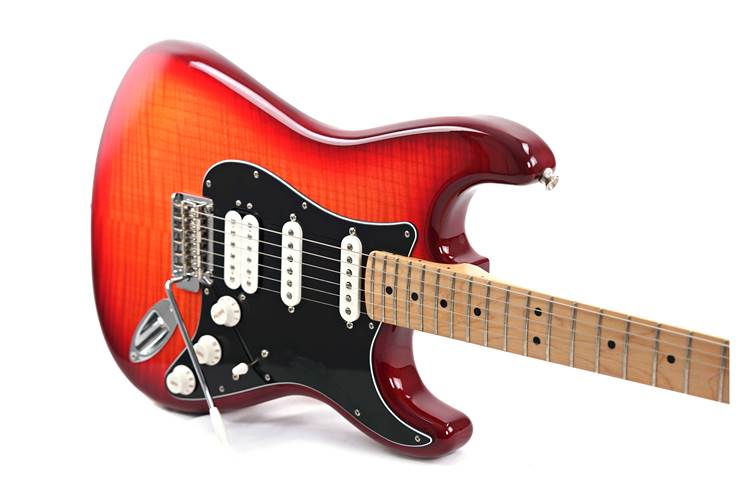 Fender 2022 Player Stratocaster HSS Plus Top Aged Cherry Burst Maple Fingerboard (Pre-Owned) #MX22031869 Fender 2022 Player Stratocaster HSS Plus Top Aged Cherry Burst Maple Fingerboard (Pre-Owned) #MX22031869
