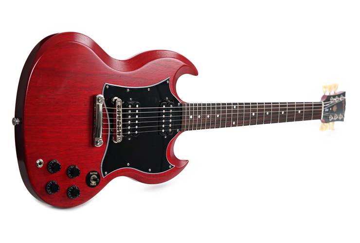 Gibson SG Tribute Worn Cherry (Pre-Owned) #227020170 Gibson SG Tribute Worn Cherry (Pre-Owned) #227020170