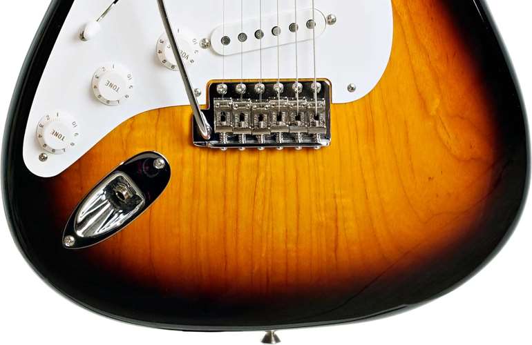 Fender Custom Shop 2015 1955 Stratocaster NOS 2 Tone Sunburst Left Handed (Pre-Owned) #R84585 Fender Custom Shop 2015 1955 Stratocaster NOS 2 Tone Sunburst Left Handed (Pre-Owned) #R84585