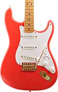 Squier 2020 Classic Vibe 50s Stratocaster Fiesta Red Maple Fingerboard (Pre-Owned) #ICSB22027827